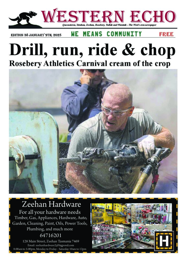 Front page of the Western Echo, Edition 38 — January 2025