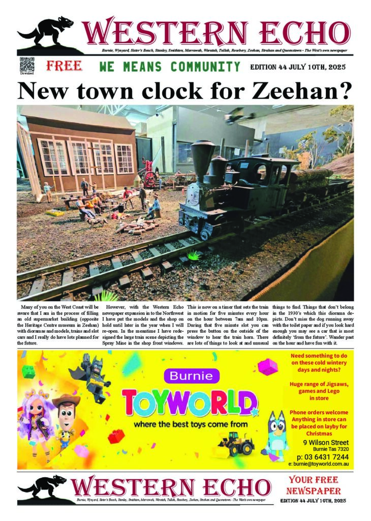 Front page of the Western Echo, Edition 44 — July 2025