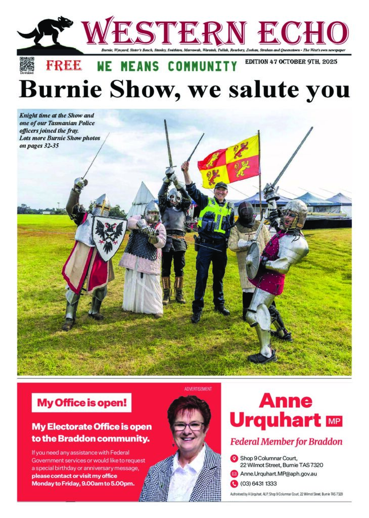 Front page of the Western Echo, Edition 47 — October 2025