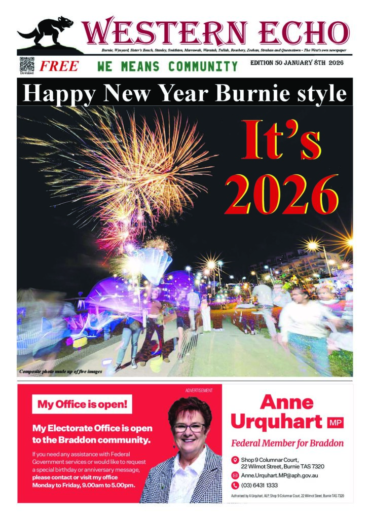 Front page of the Western Echo, Edition 50 — January 2026