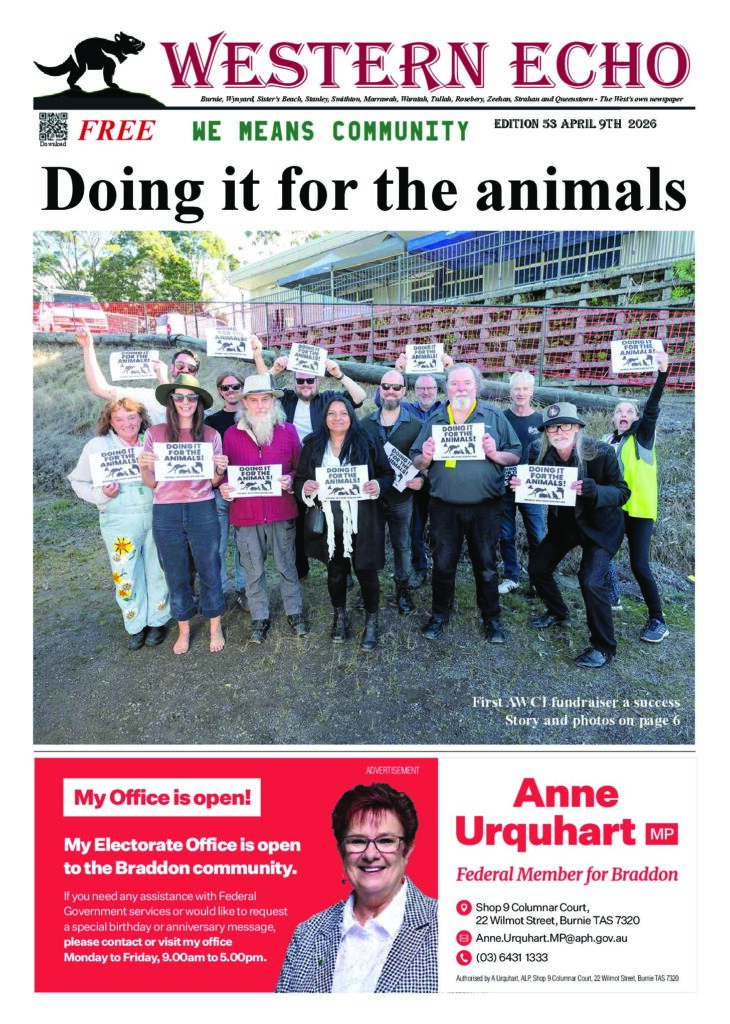 Front page of the Western Echo, Edition 53 — April 2026
