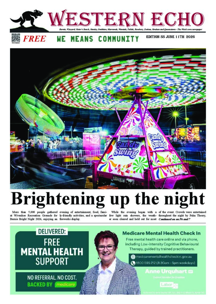 Front page of the Western Echo, Edition 55 — June 2026