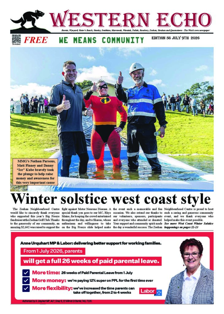 Front page of the Western Echo, Edition 56 — July 2026