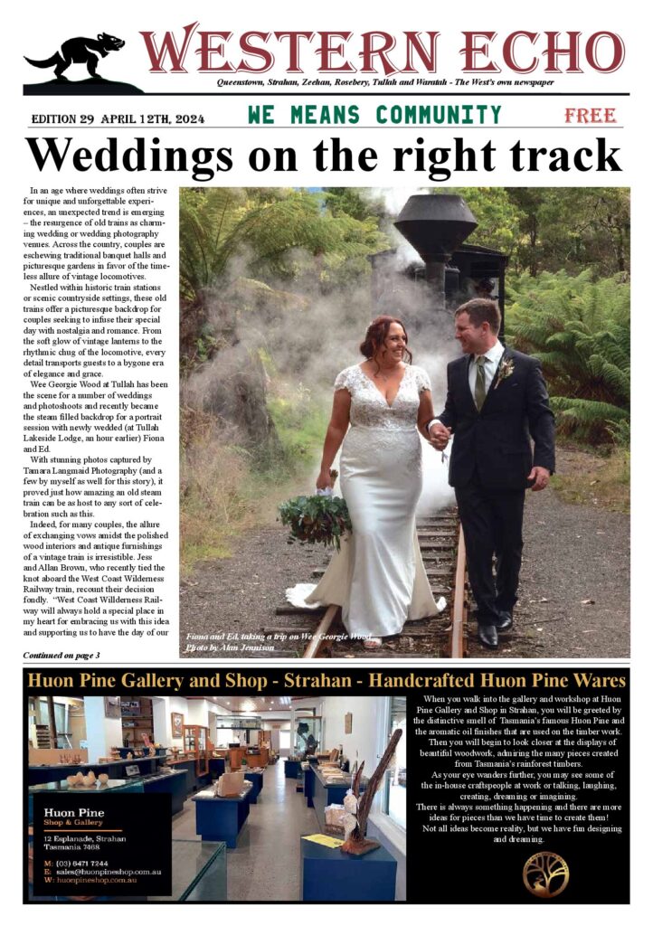 Front page of the Western Echo, Edition 29 — April 2024