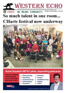 Front page of the Western Echo, Edition 58 — September 2026