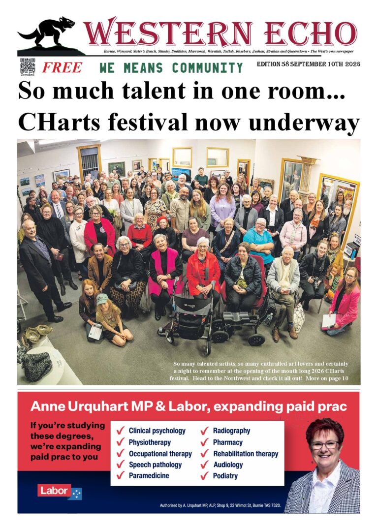 Front page of the Western Echo, Edition 58 — September 2026